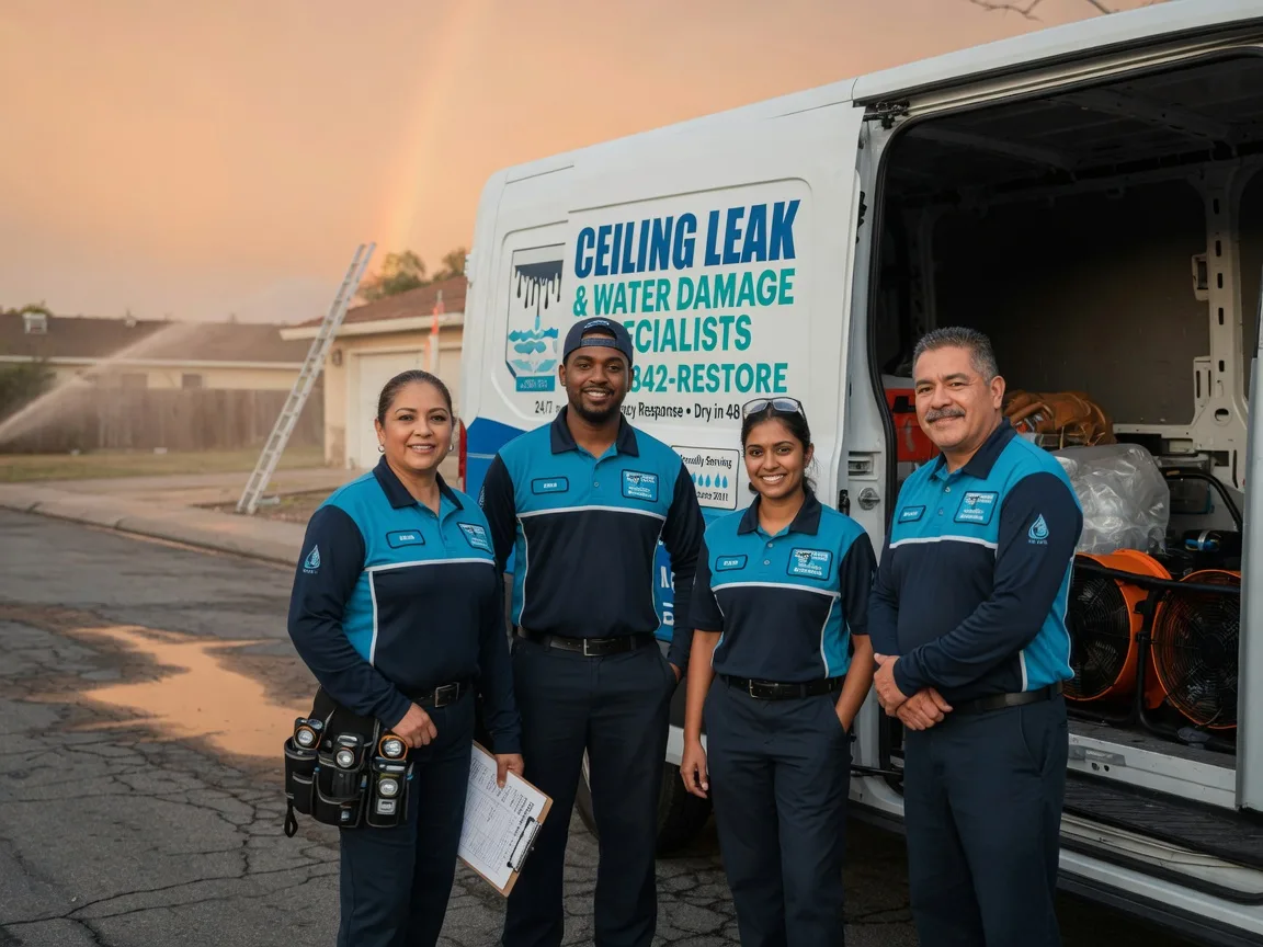 Ceiling Leak Cleanup company in O Brien, FL